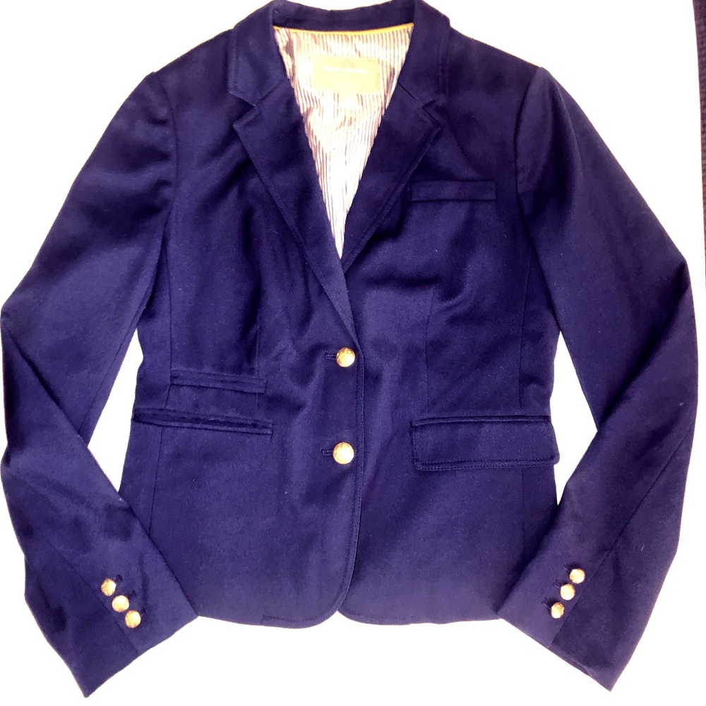 Banana Republic Women's Navy Blazer Size 6
